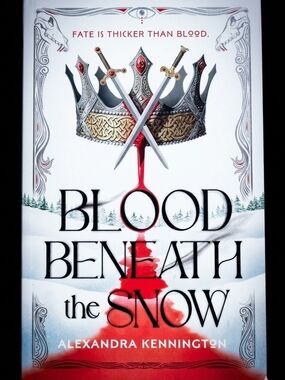 Blood Beneath the Snow Alexandra Kennington Hardcover Romantasy Book Used